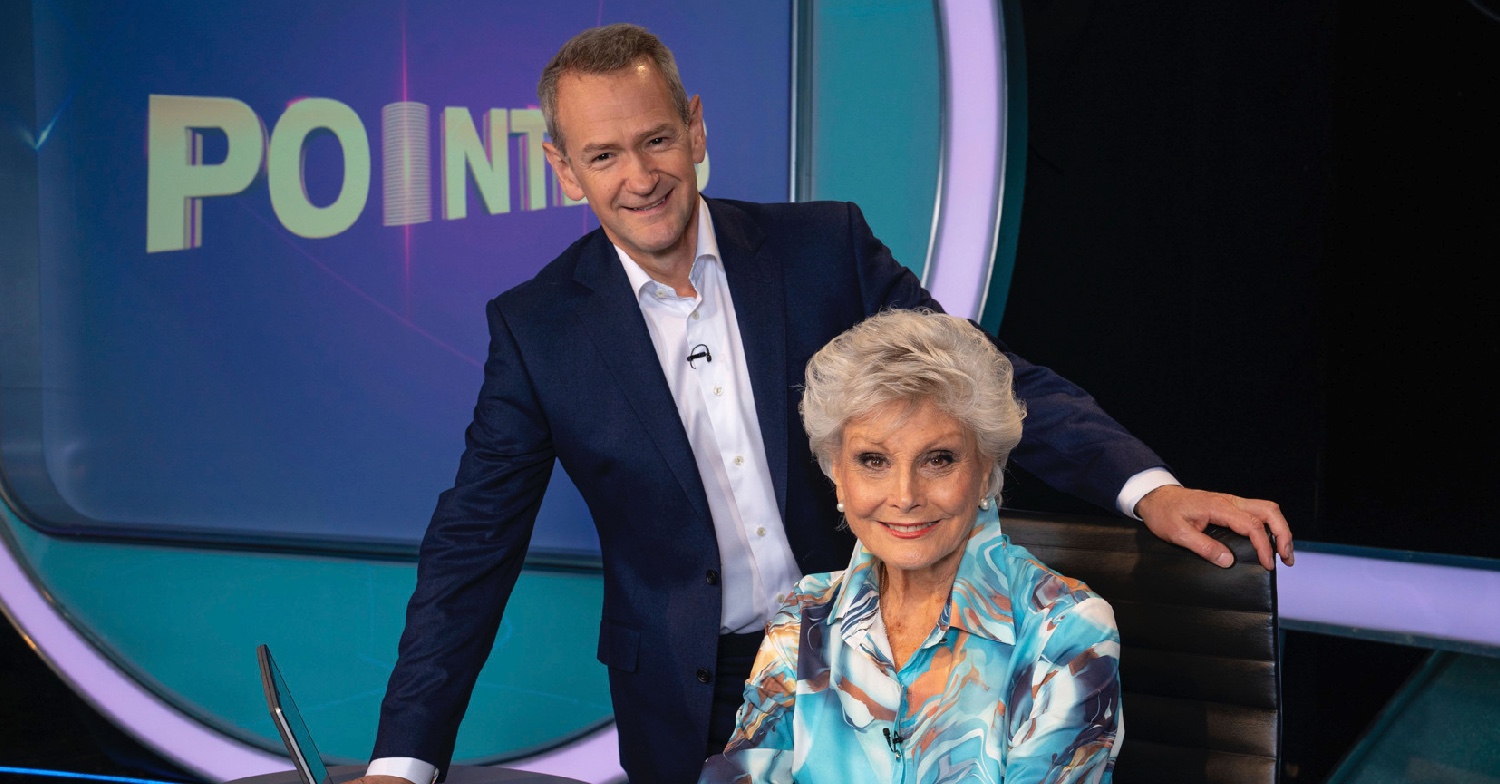 Angela Rippon joins Pointless as a celebrity co-host