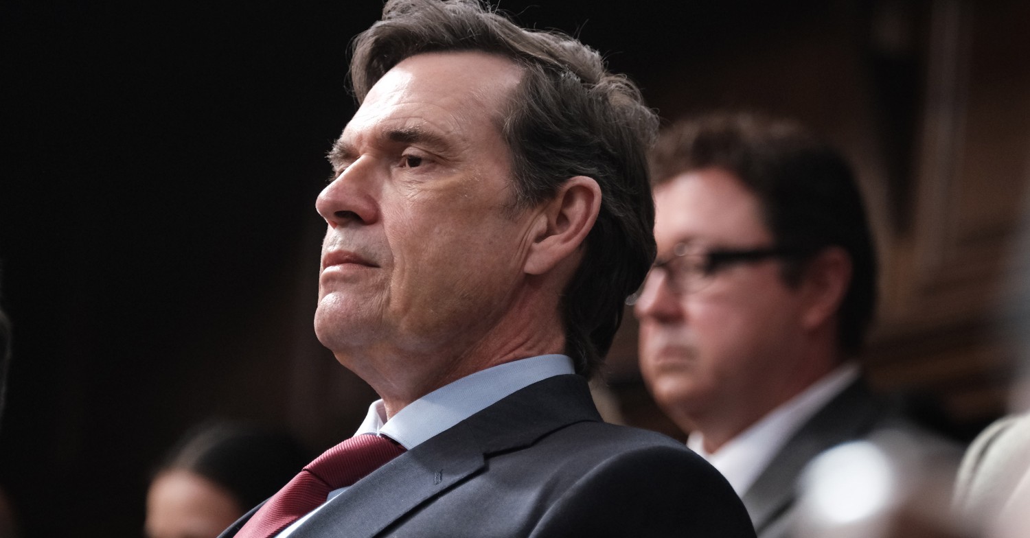 DOUGRAY SCOTT as Gordon Brown in The Hack