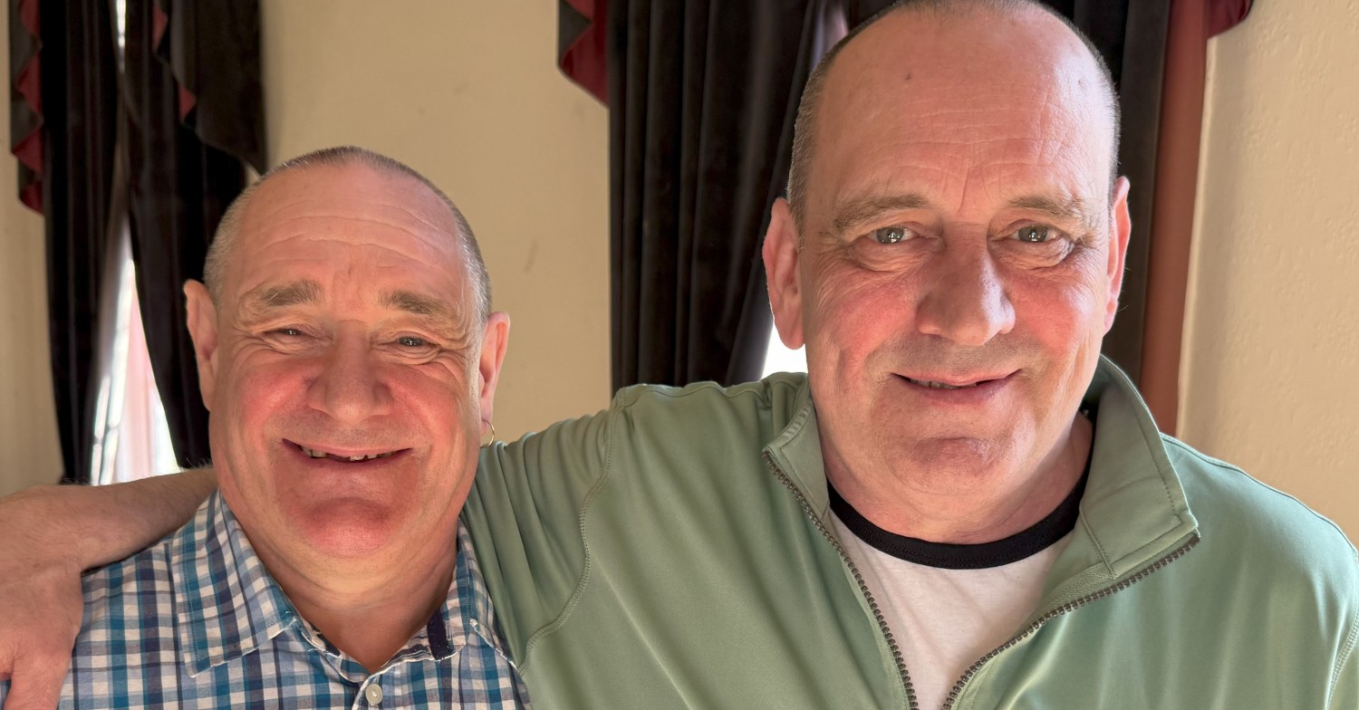 Peter and Trevor reunite on Long Lost Family