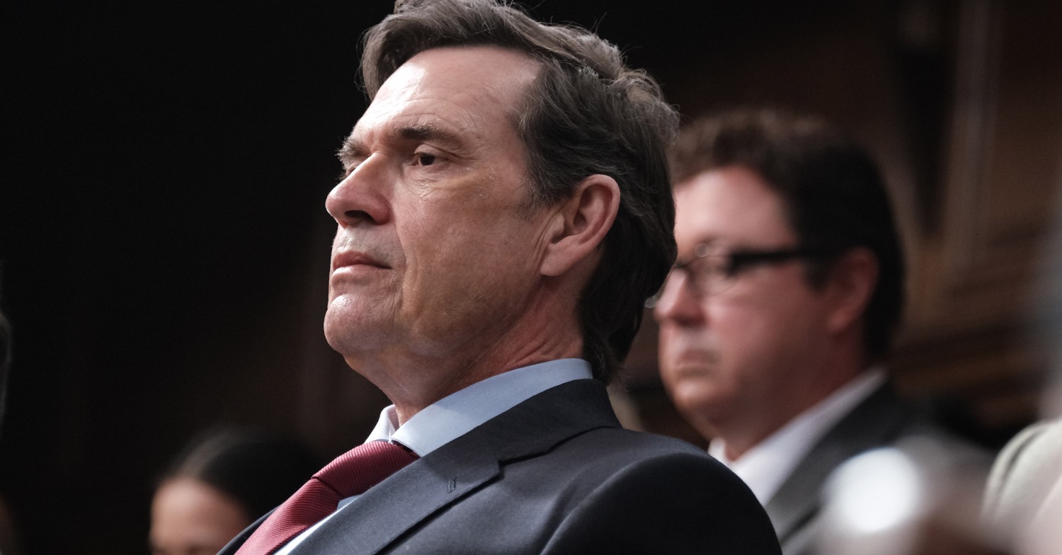 Dougray Scott as Gordon Brown in The Hack