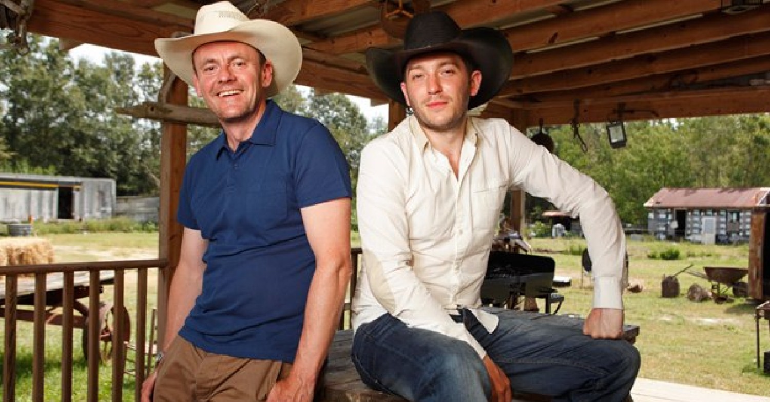 Sean Lock and Jon Richardson in The Real Man's Road Trip
