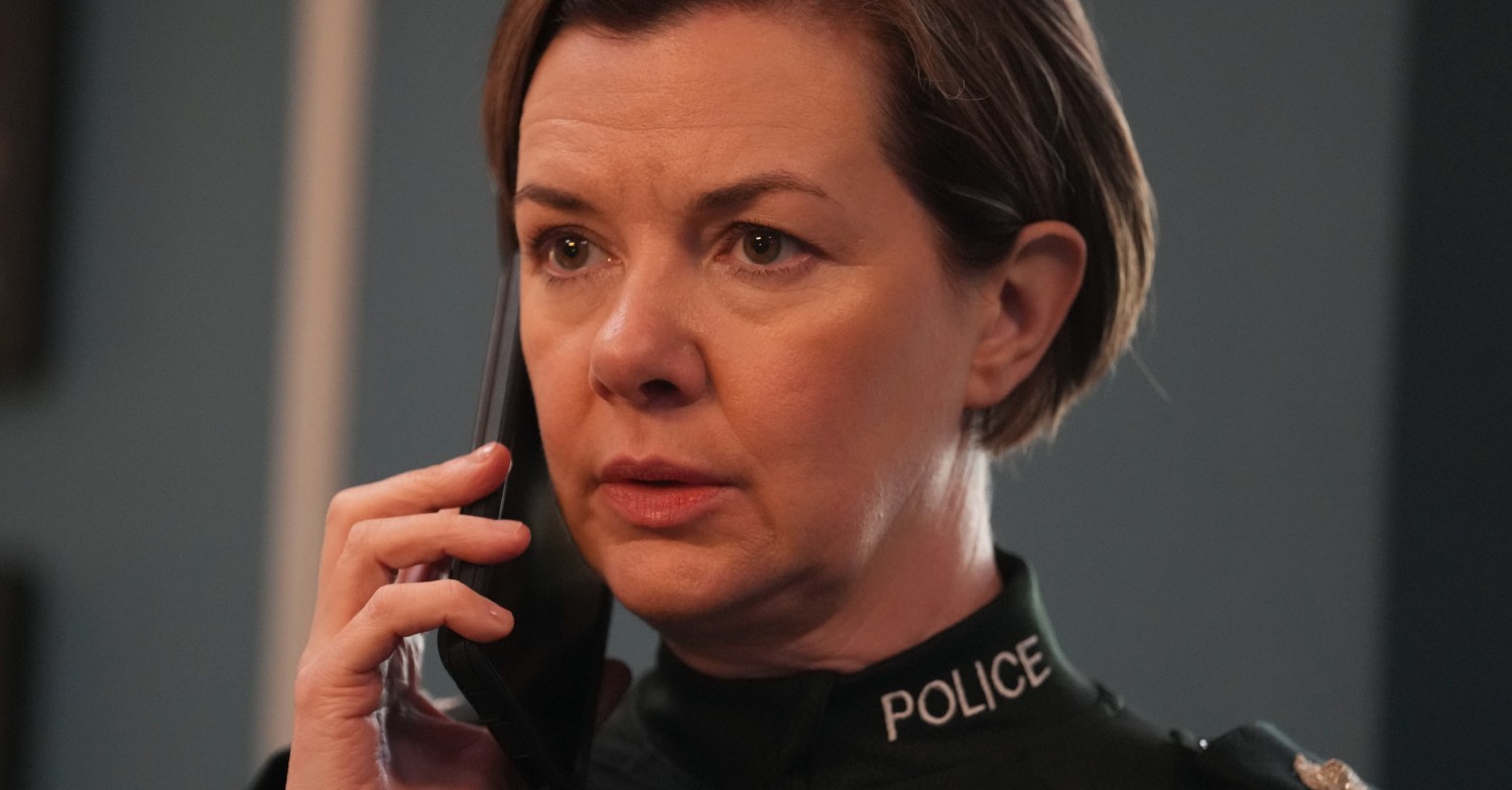 Joanne Crawford as Helen McNally in Blue Lights series 3
