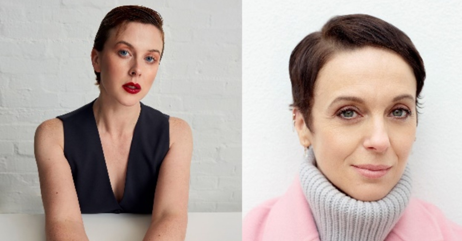 Alex Roach and Amanda Abbington head shots