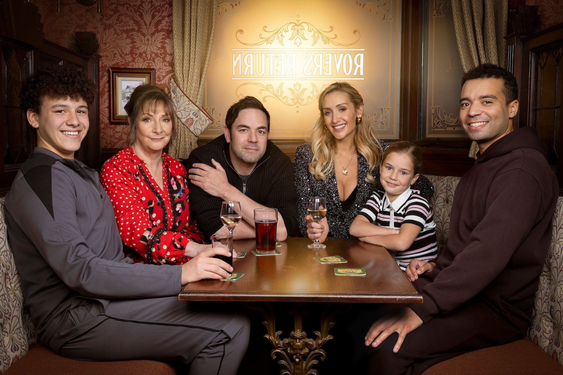 The Driscolls in Coronation Street in the Rovers