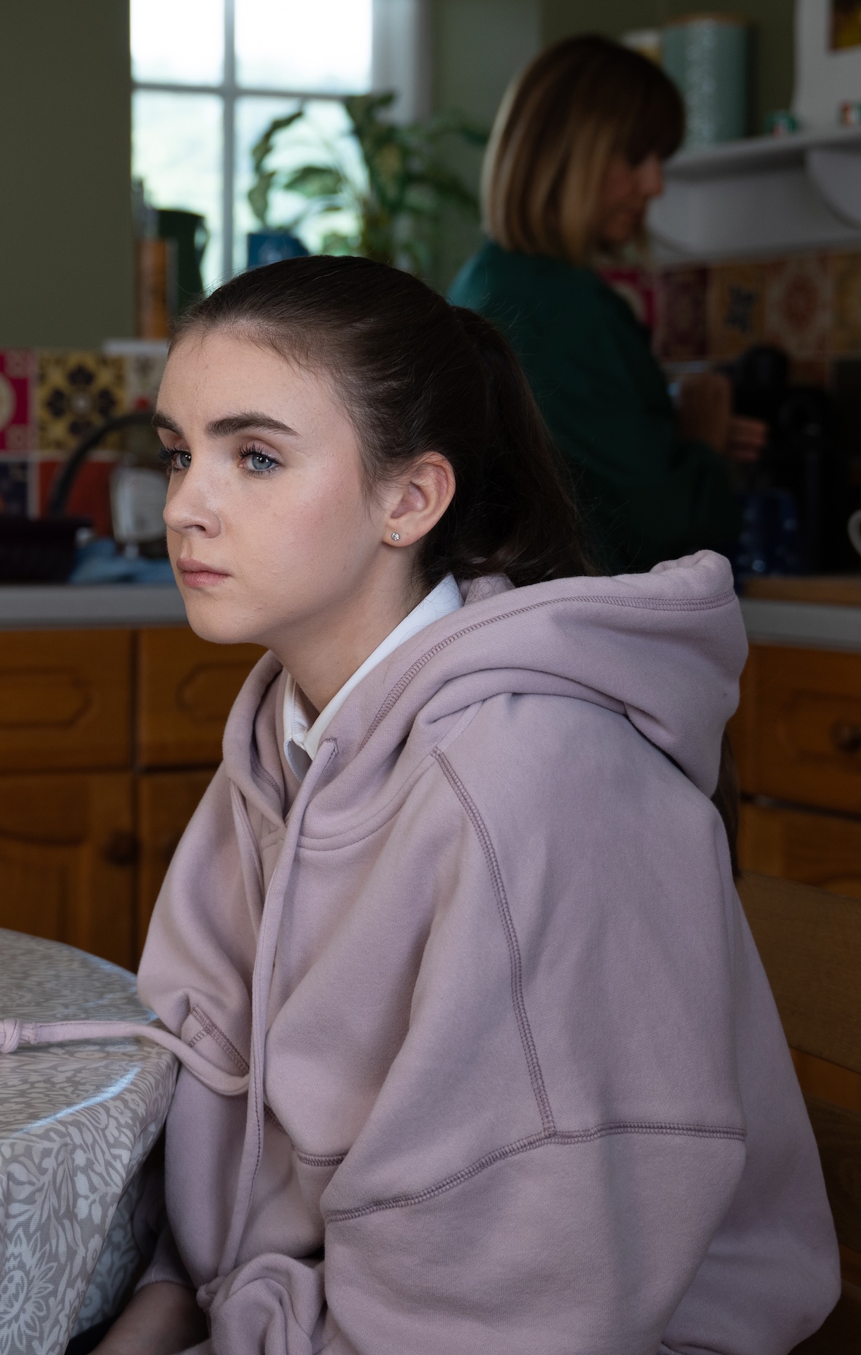 April has no idea where to turn (Credit: ITV)