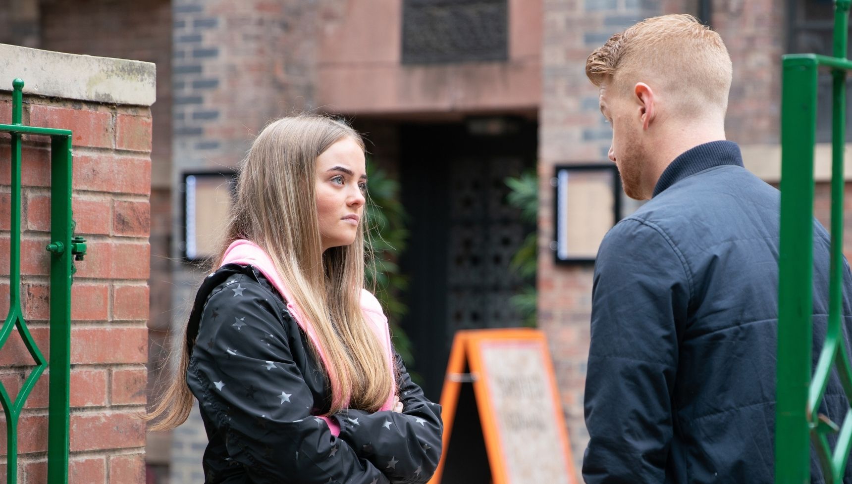 Millie as Kelly Neelan in Coronation Street in 2019