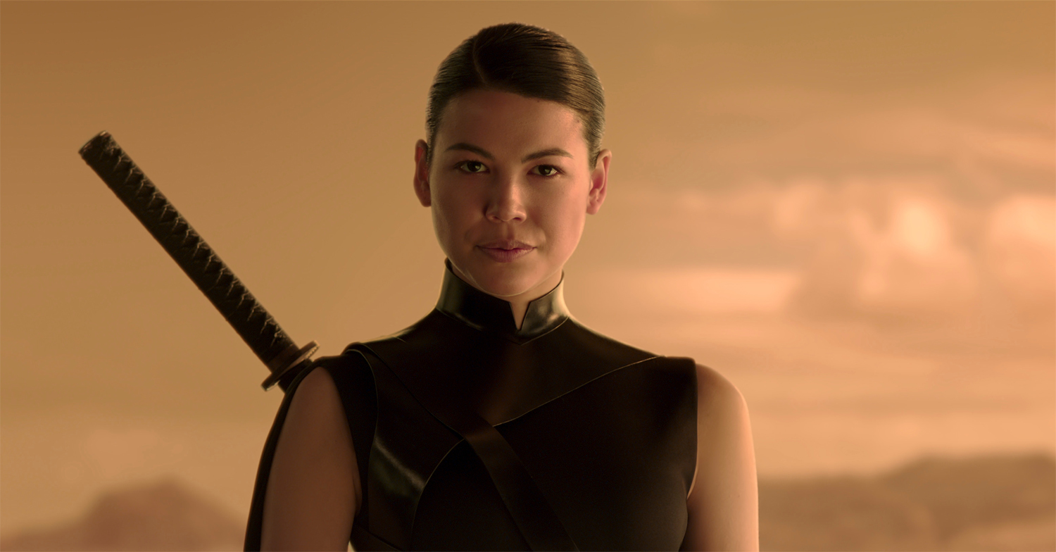 Sea Shimooka as Sophon in 3 Body Problem