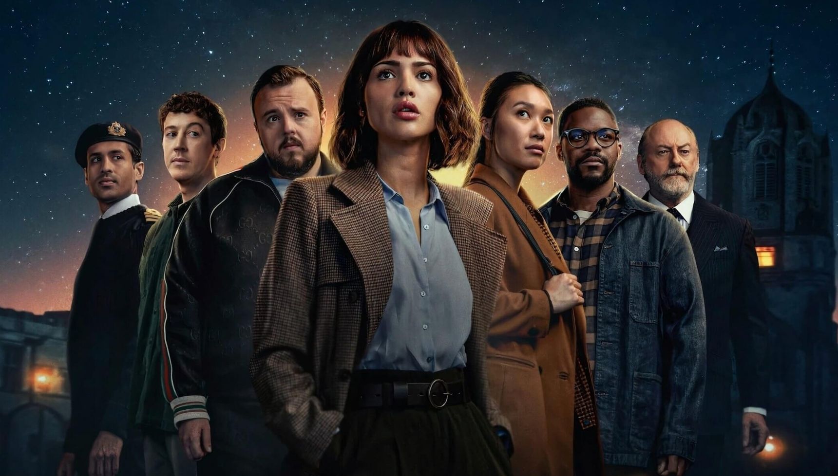 The cast of the 3 Body Problem on the poster