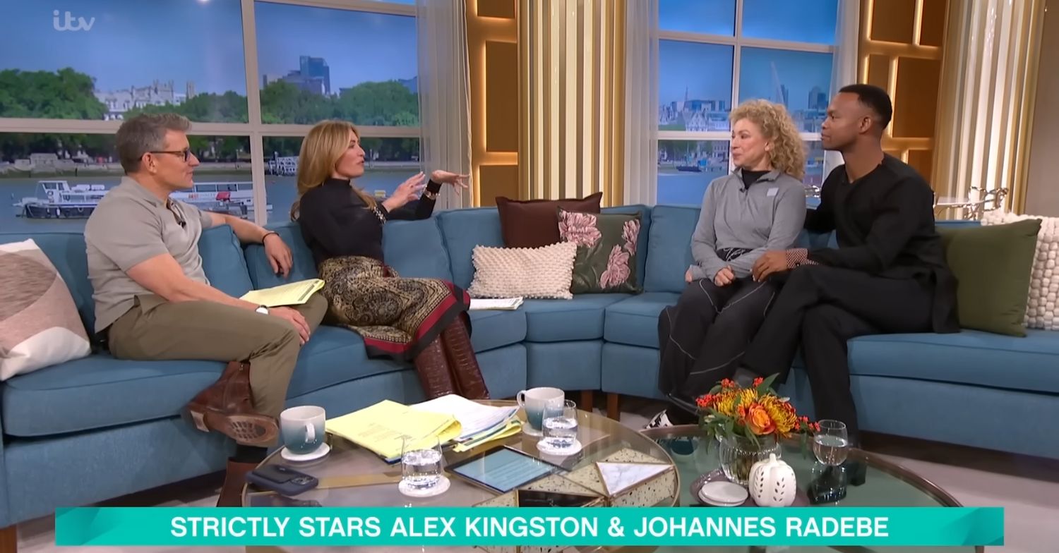  Alex Kingston on This Morning