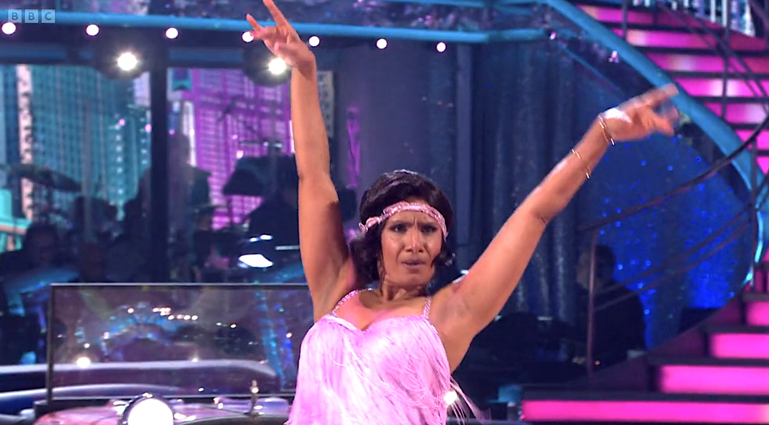 Balvinder Sopal dances the charleston Strictly Come Dancing
