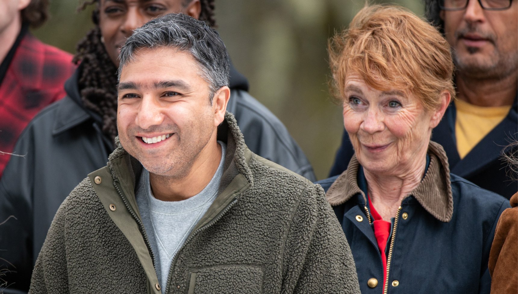 Celebrity Traitors stars Celia Imrie and Nick Mohammed team up for 'scandalous' new legal drama