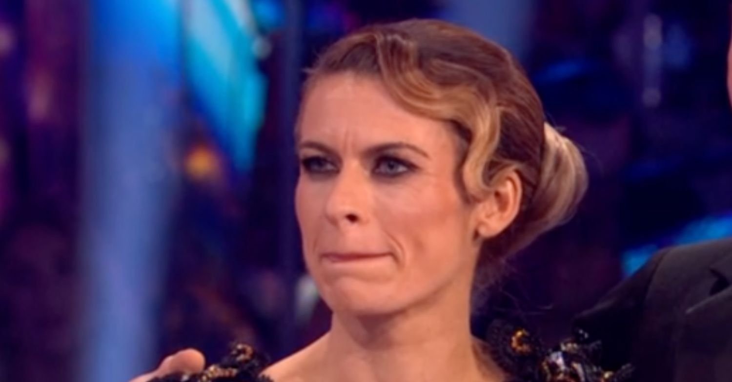 Strictly Come Dancing star Karen Carney gets a score of 27 for her quickstep