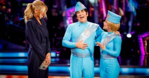 Ross King and Jowita Pryzstal on Strictly