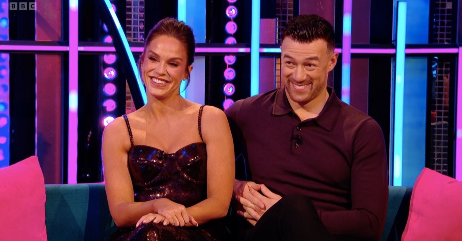 Vicky Pattison and Kai on Strictly