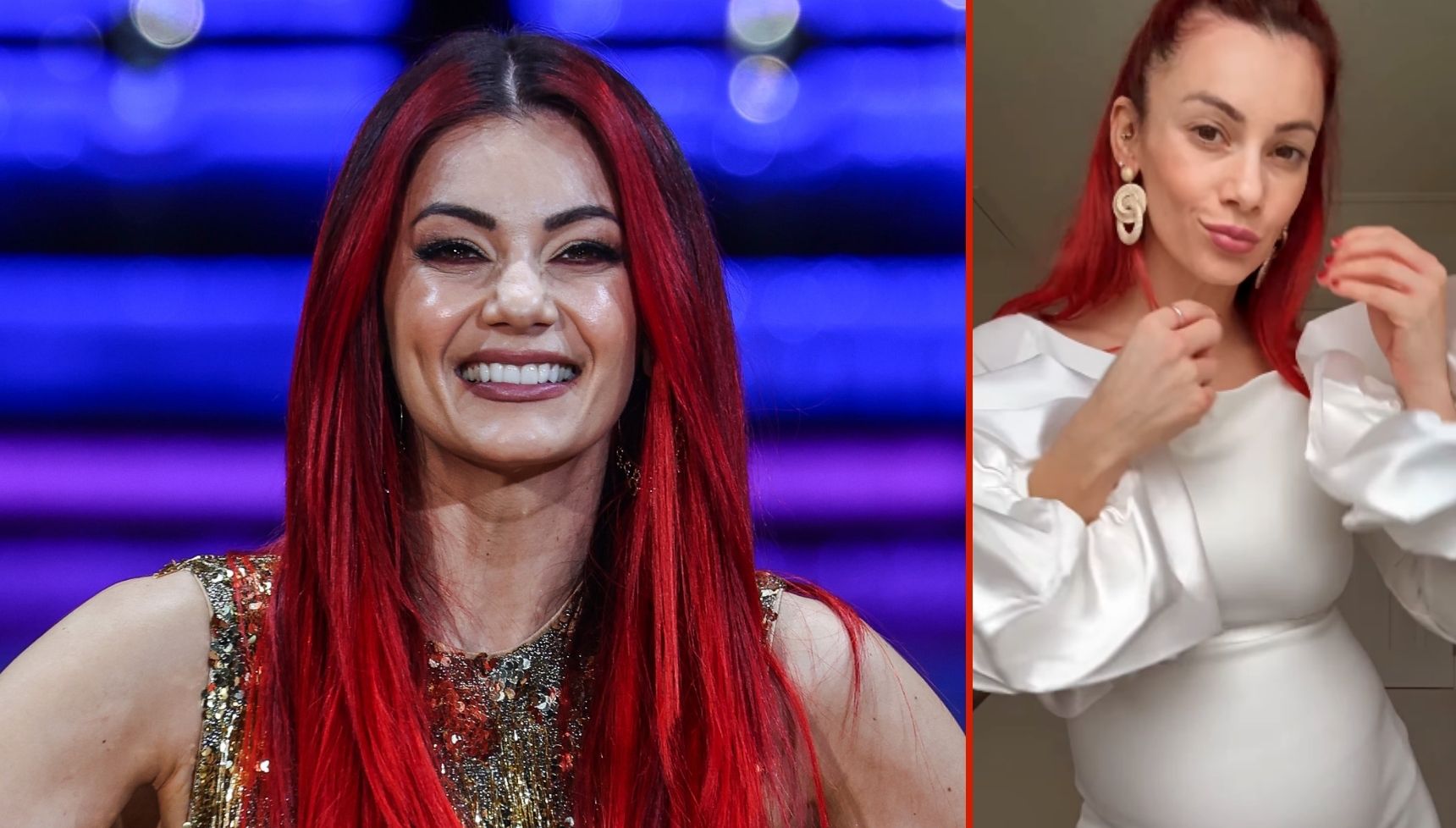 Strictly star Dianne Buswell reveals her 'cute' baby bump in figure-hugging white dress