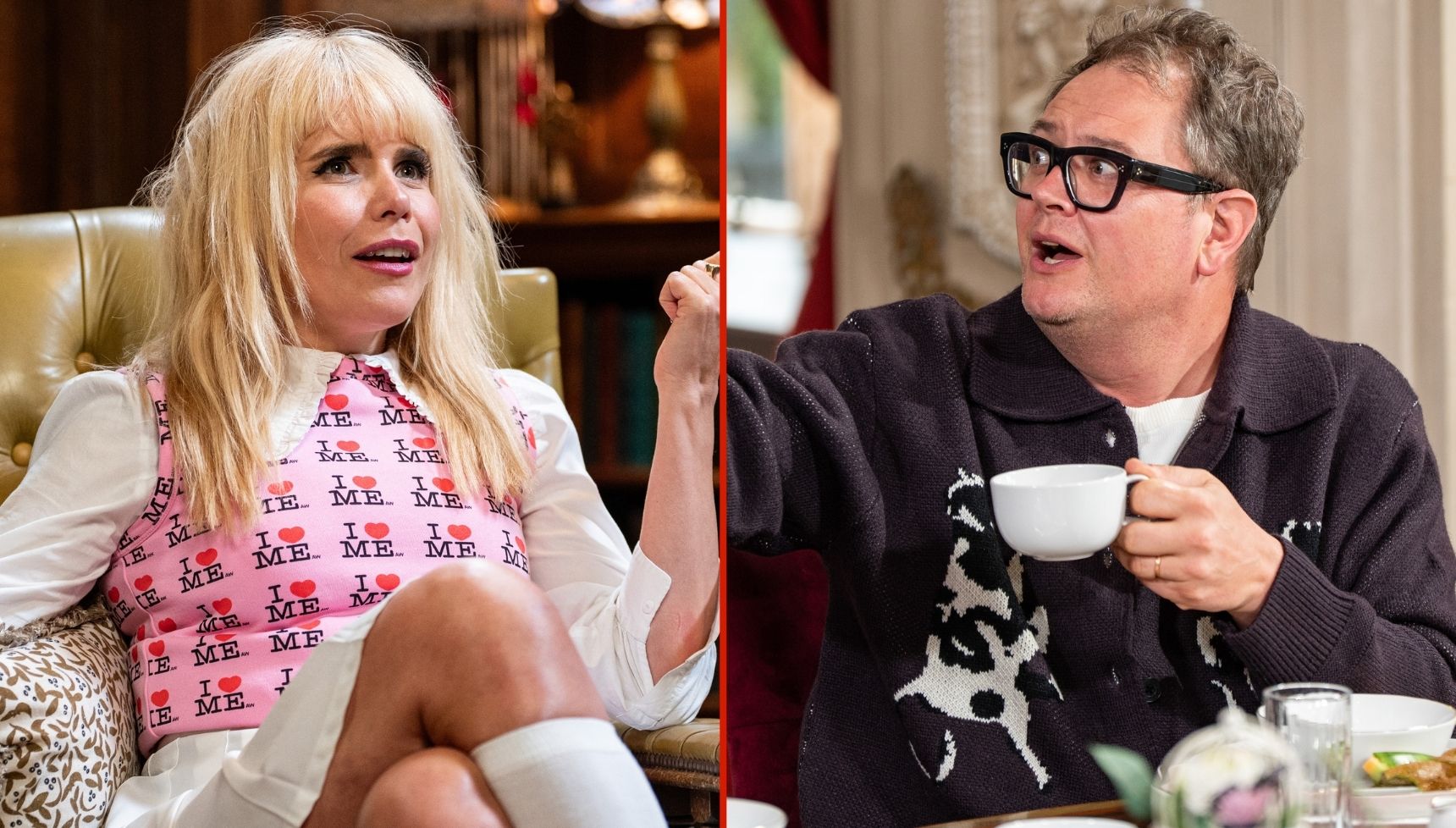 Celebrity Traitors' Alan Carr reveals he is no longer friends with Paloma Faith after brutal show murder