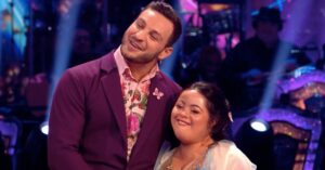 Ellie and Vito on Strictly 