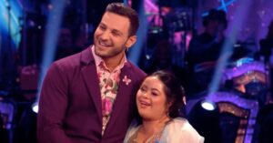 Ellie and Vito on Strictly