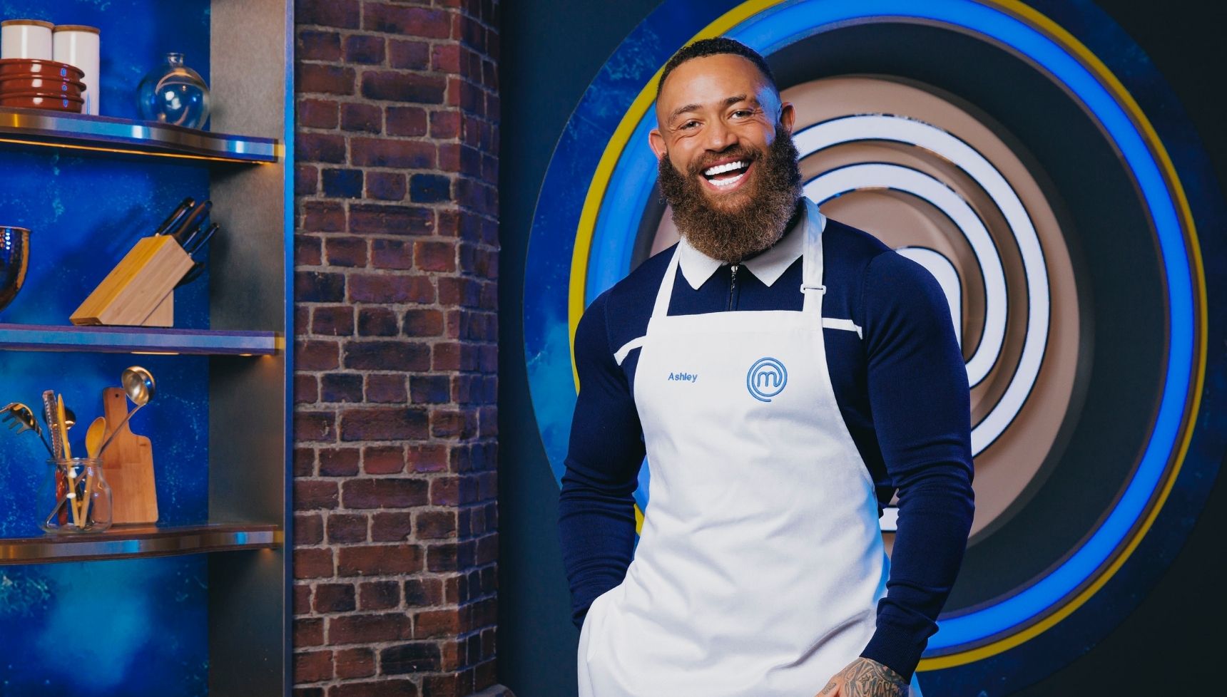 Ashley Cain on Celebrity Masterchef