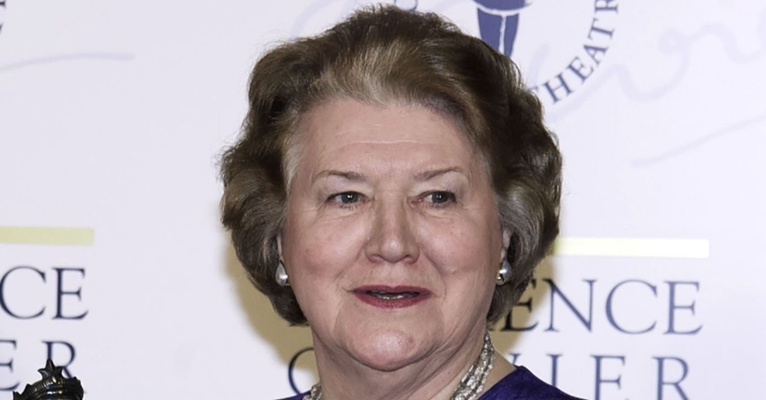 Dame Patricia Routledge on the red carpet