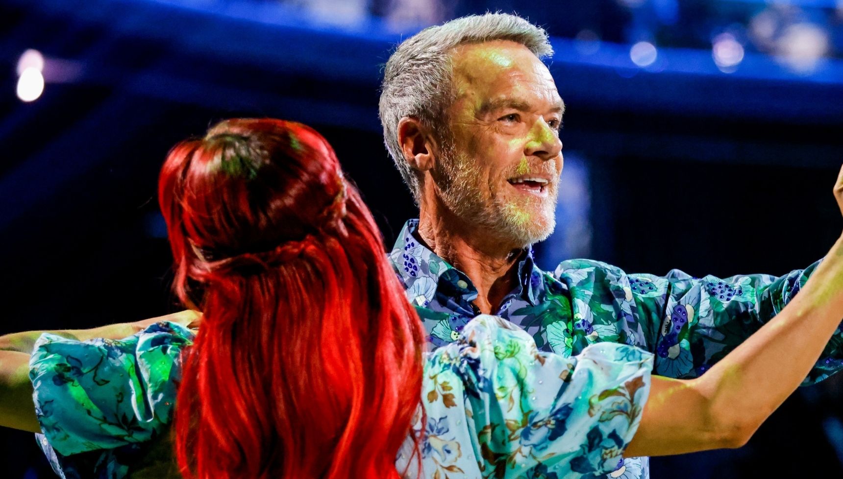 Stefan Dennis dancing with Dianne Buswell