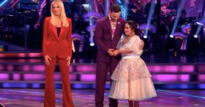 Ellie and Vito on Strictly