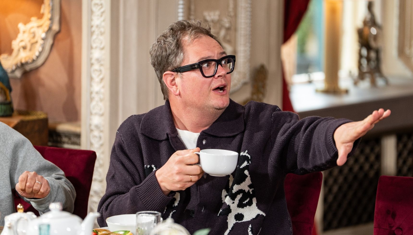 Alan Carr in The Celebrity Traitors