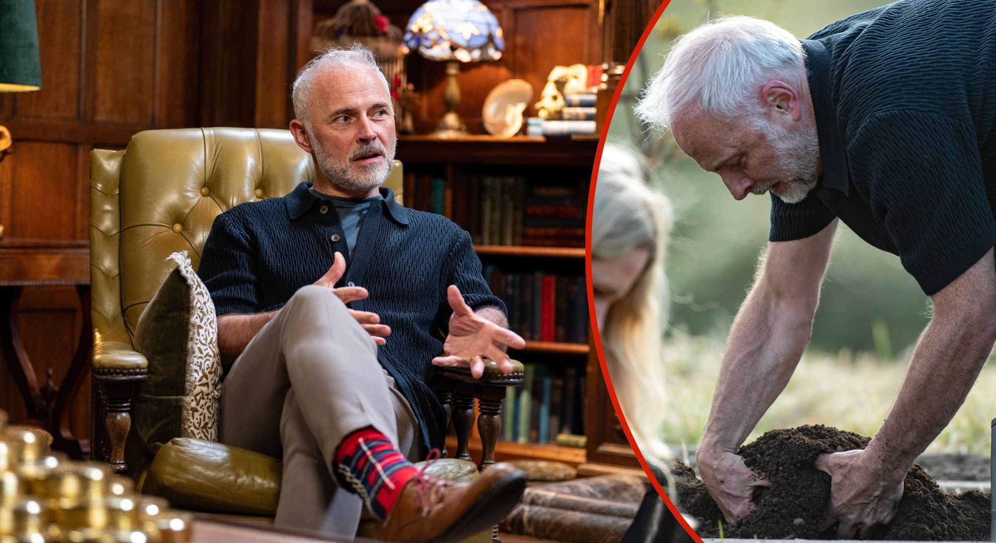 Celebrity Traitors star Mark Bonnar describes BBC show as 'very, very nuts' and a 'rollercoaster'