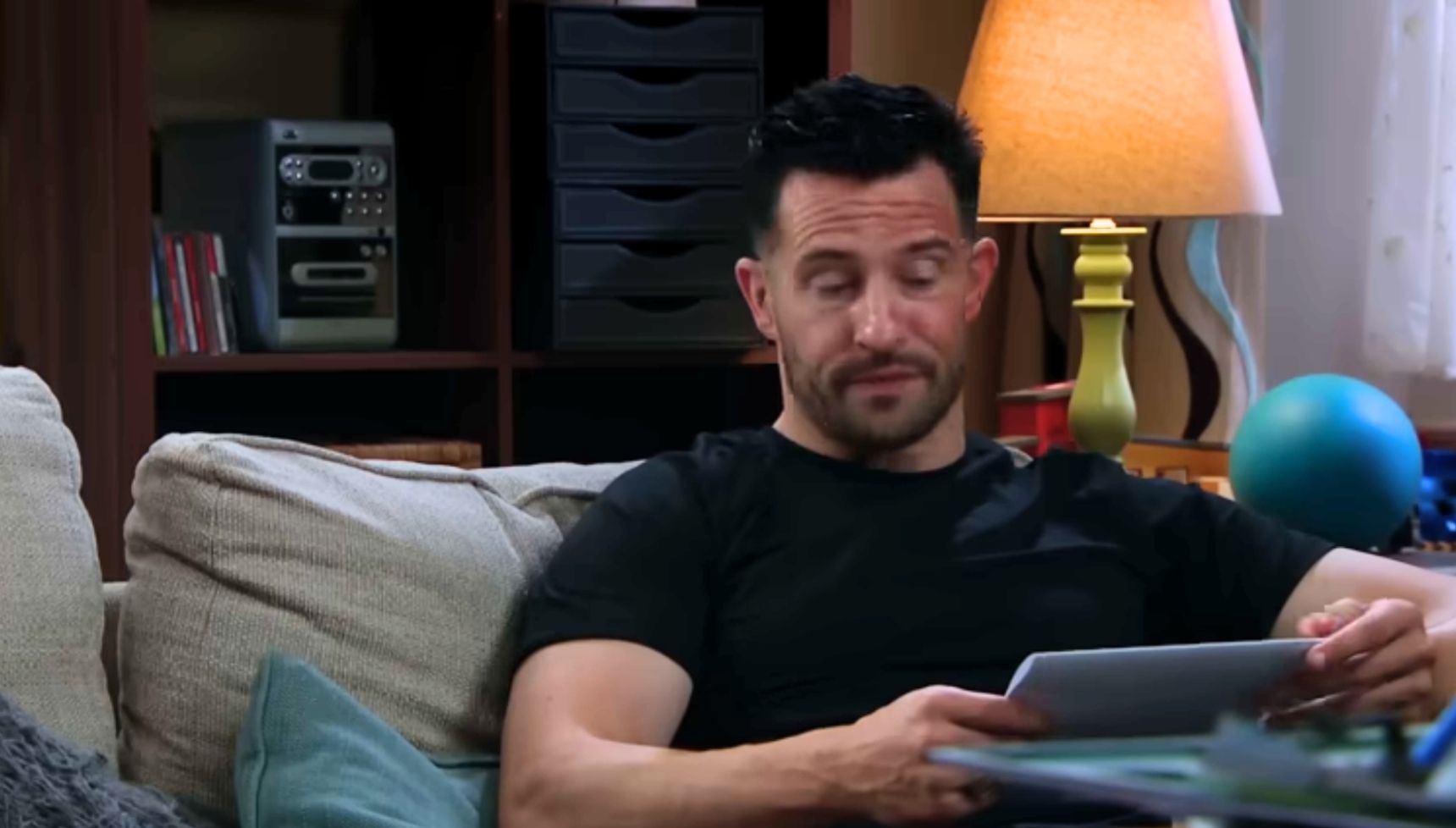 Ross has bought it for now in Emmerdale (Credit: ITV)