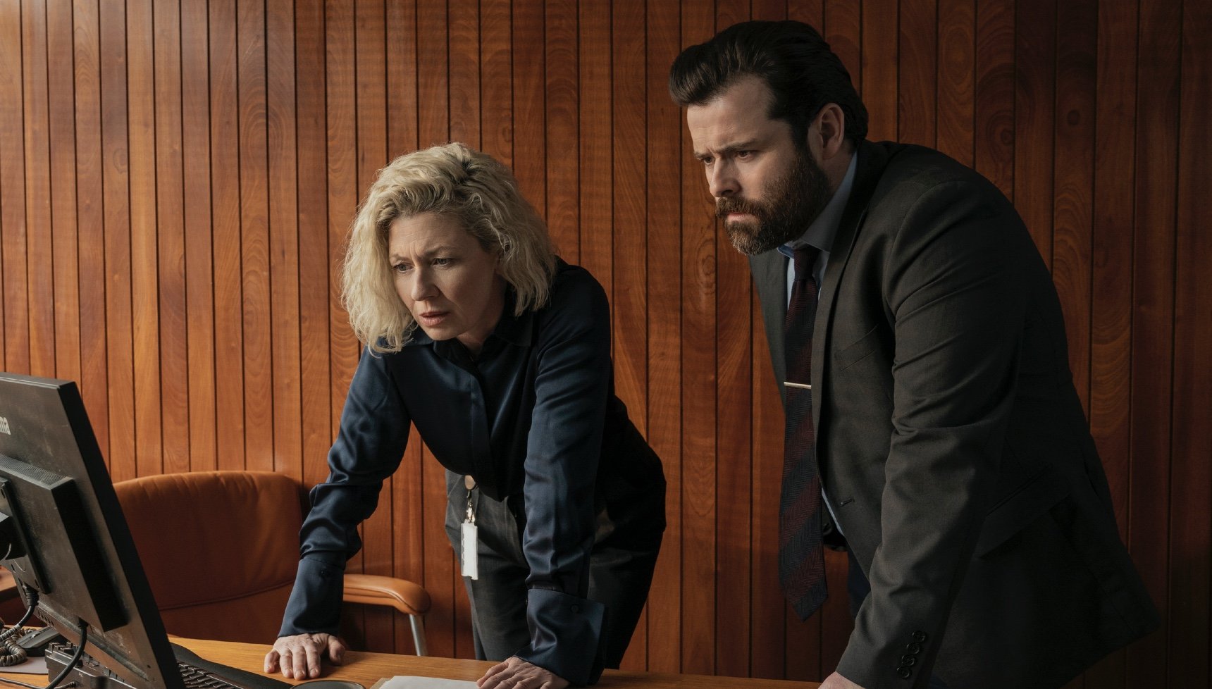 Kate Ashfield and David Fynn in Lazarus