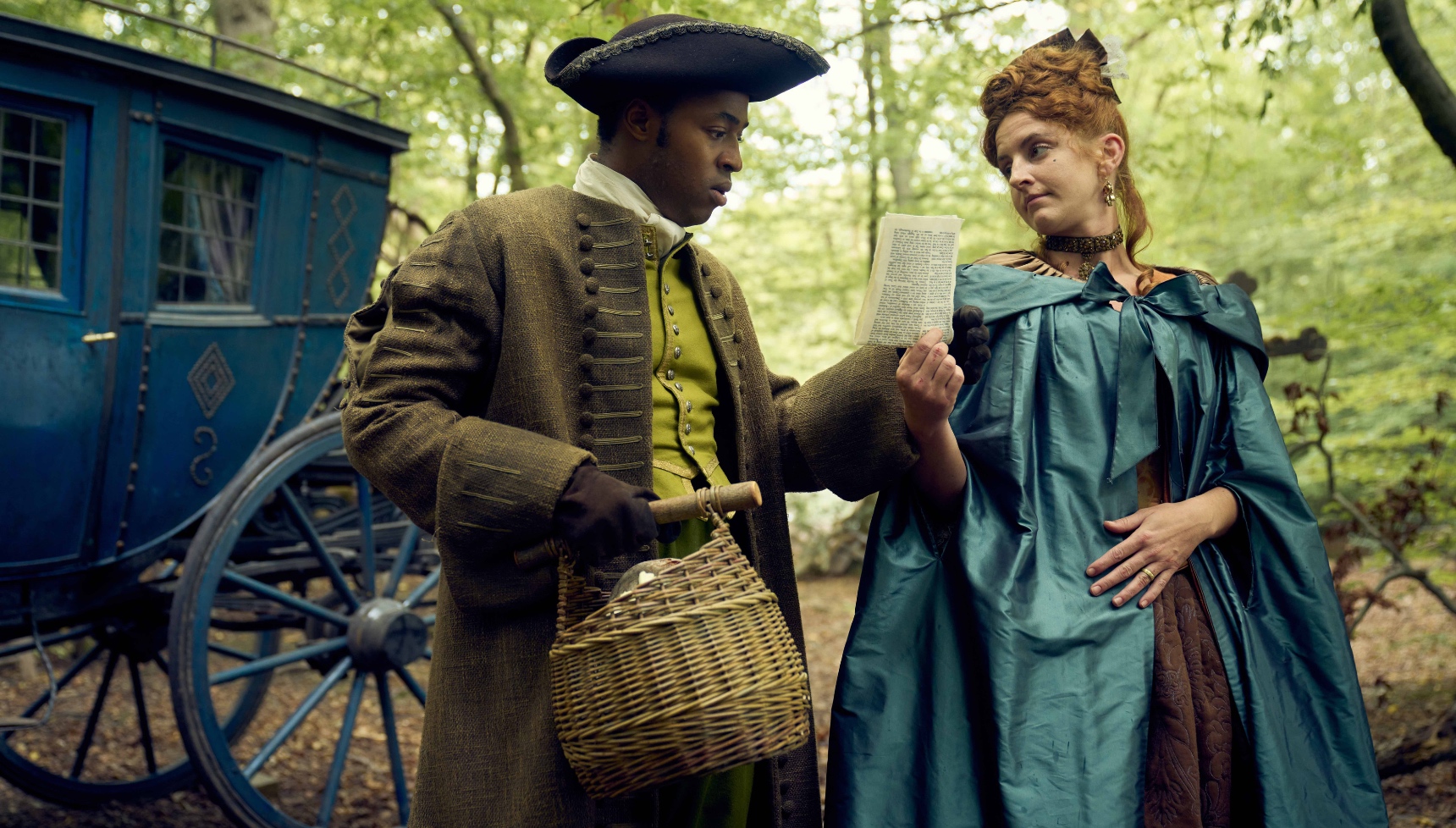 Enyi Okoronkwo and Louisa Harland in Renegade Nell.