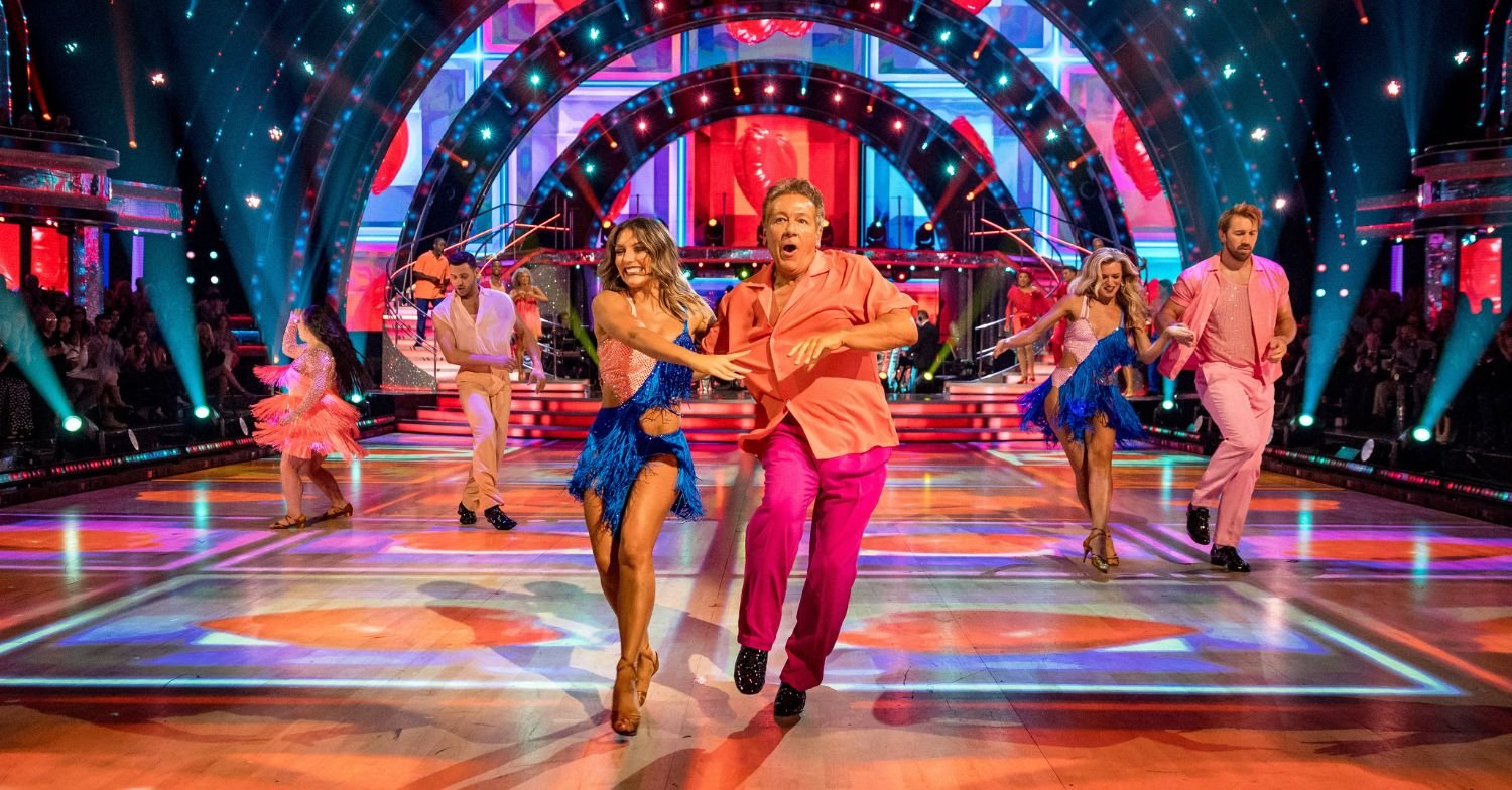 Ross King on Strictly Come Dancing