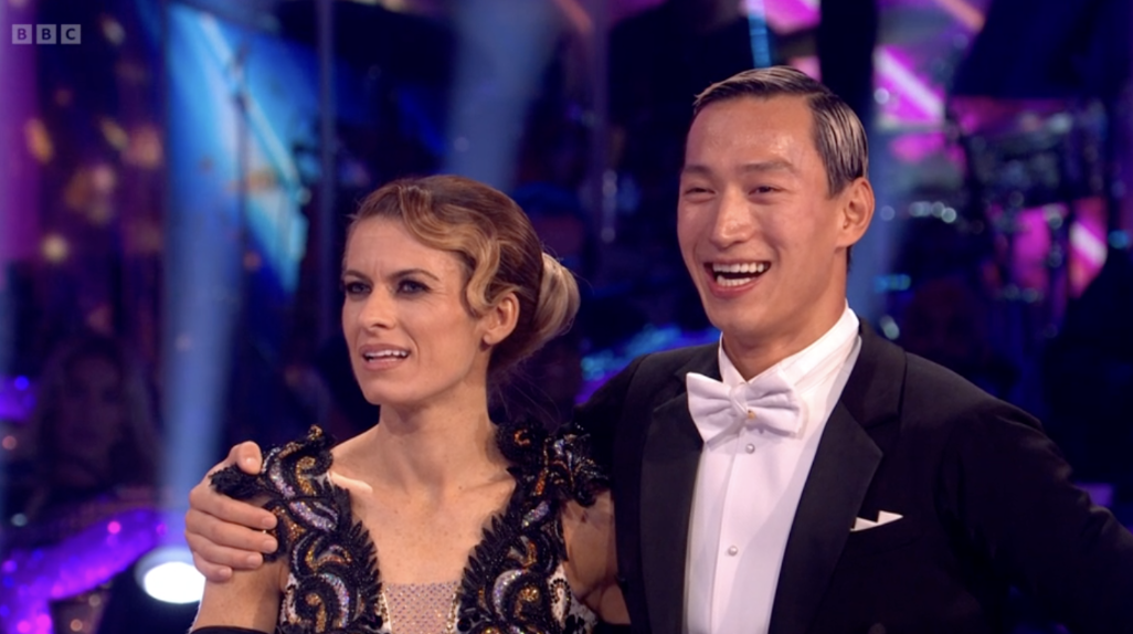 Karen and Carlos on Strictly