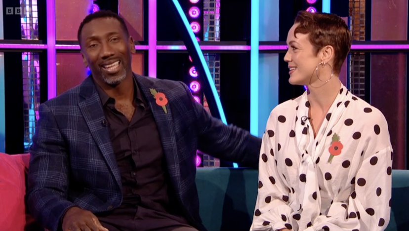 Jimmy Floyd Hasselbaink and Lauren Oakley on It Takes Two