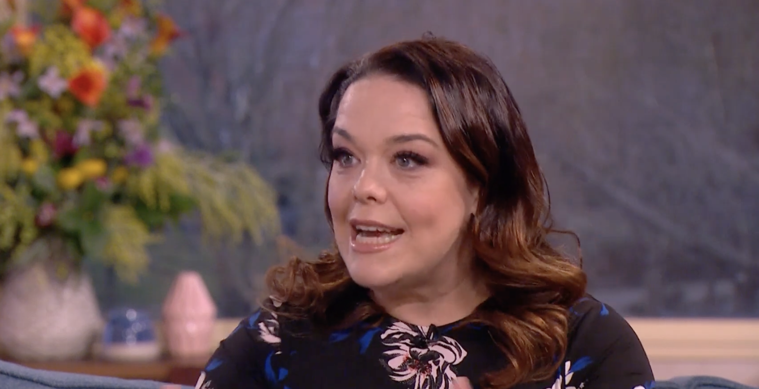 Lisa Riley on This Morning