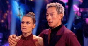 Karen and Carlos on Strictly 