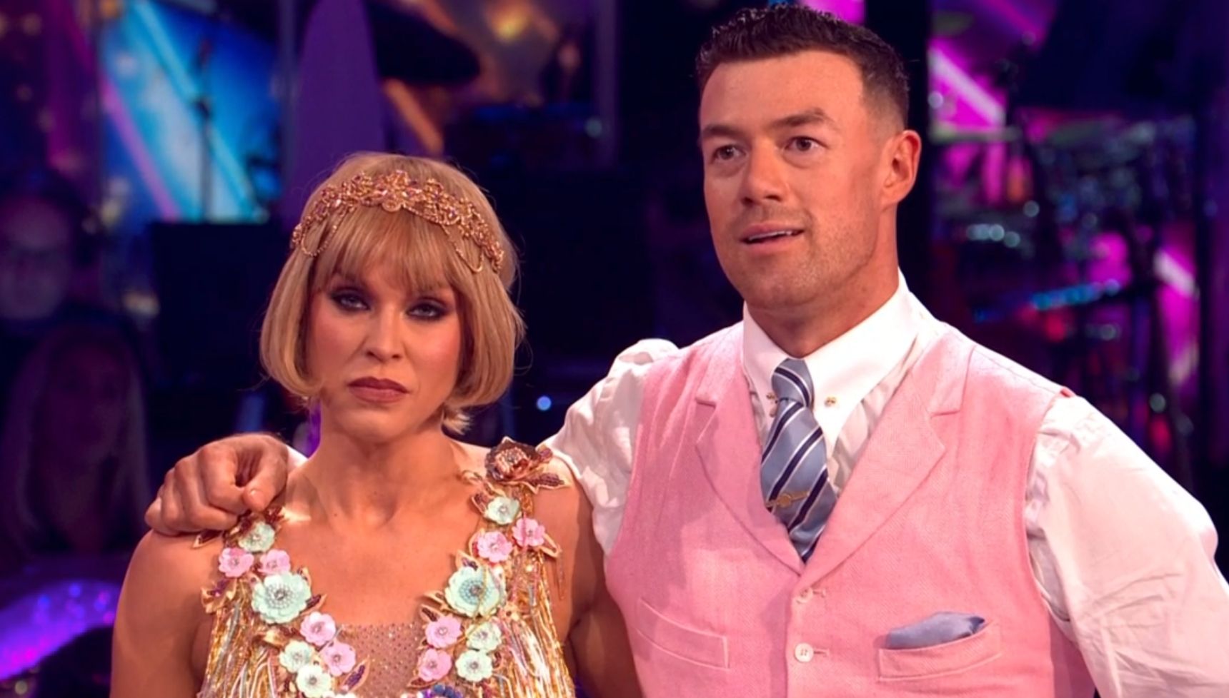 Strictly's Vicky Pattison sparks concern as host Tess Daly steps in to support 'upset' star