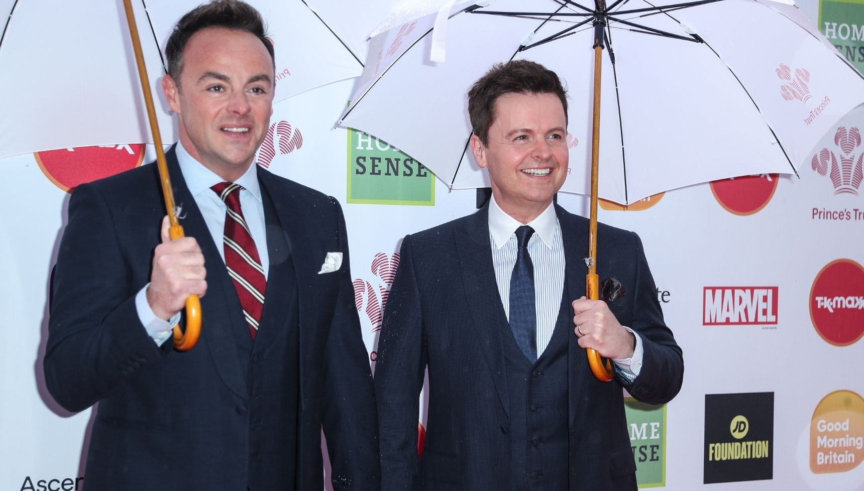 Ant and Dec on red carpet