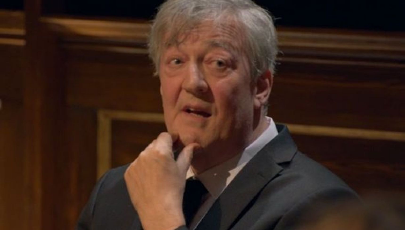 Stephen Fry on Celebrity Traitors
