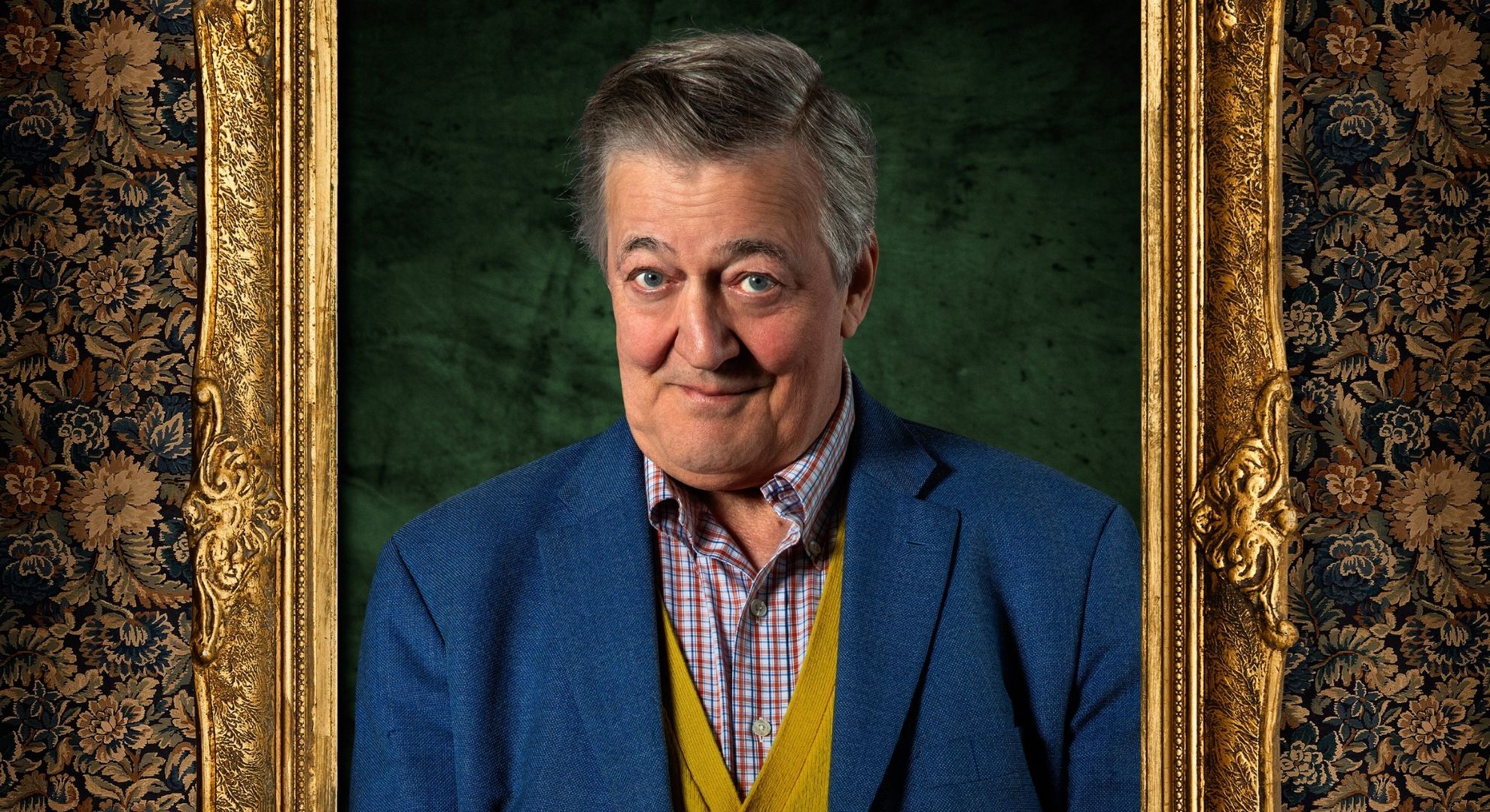 Stephen Fry's Celebrity Traitors portrait 