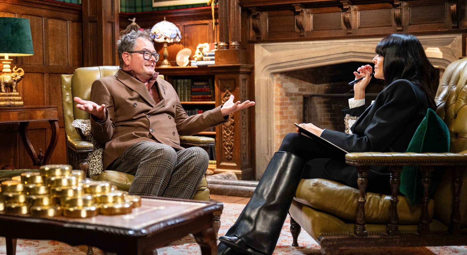Alan Carr on The Celebrity Traitors 