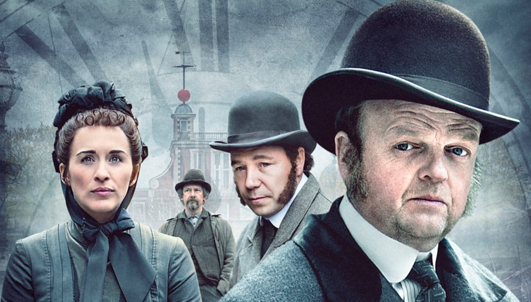 Vicky McClure, Stephen Graham and Toby Jones in The Secret Agent