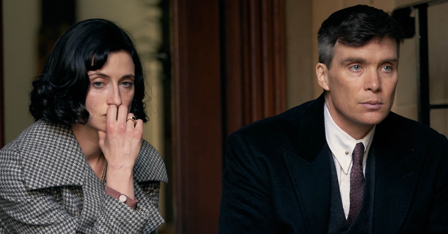 Thomas and Lizzy Shelby in Peaky Blinders