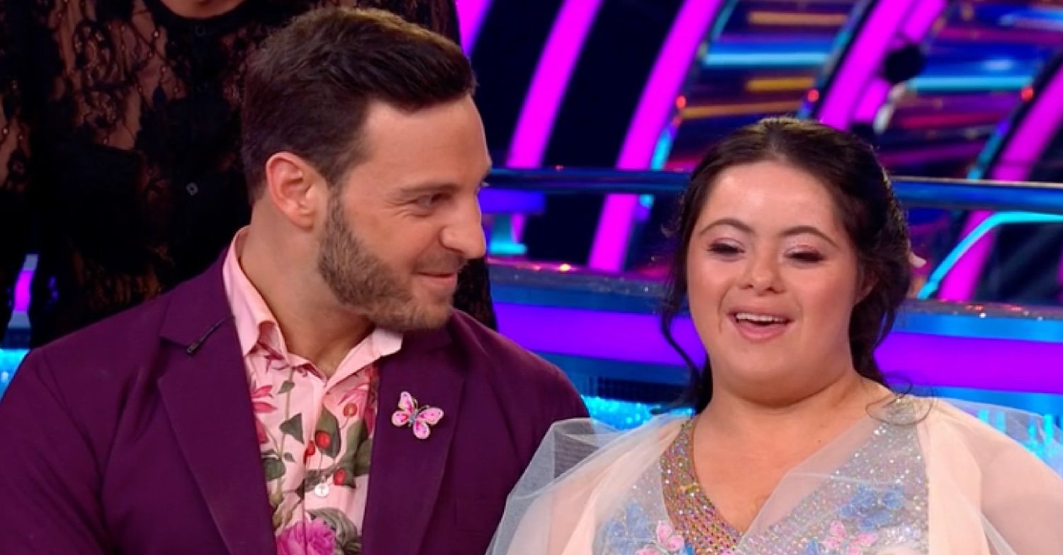 Ellie and Vito on Strictly The Results show