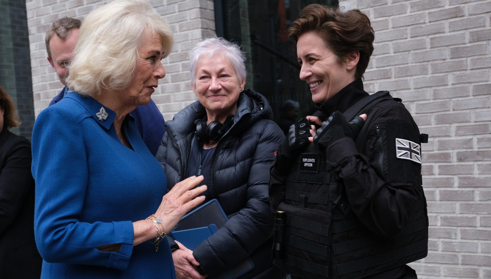 Her Majesty the Queen meeting Vicky McClure