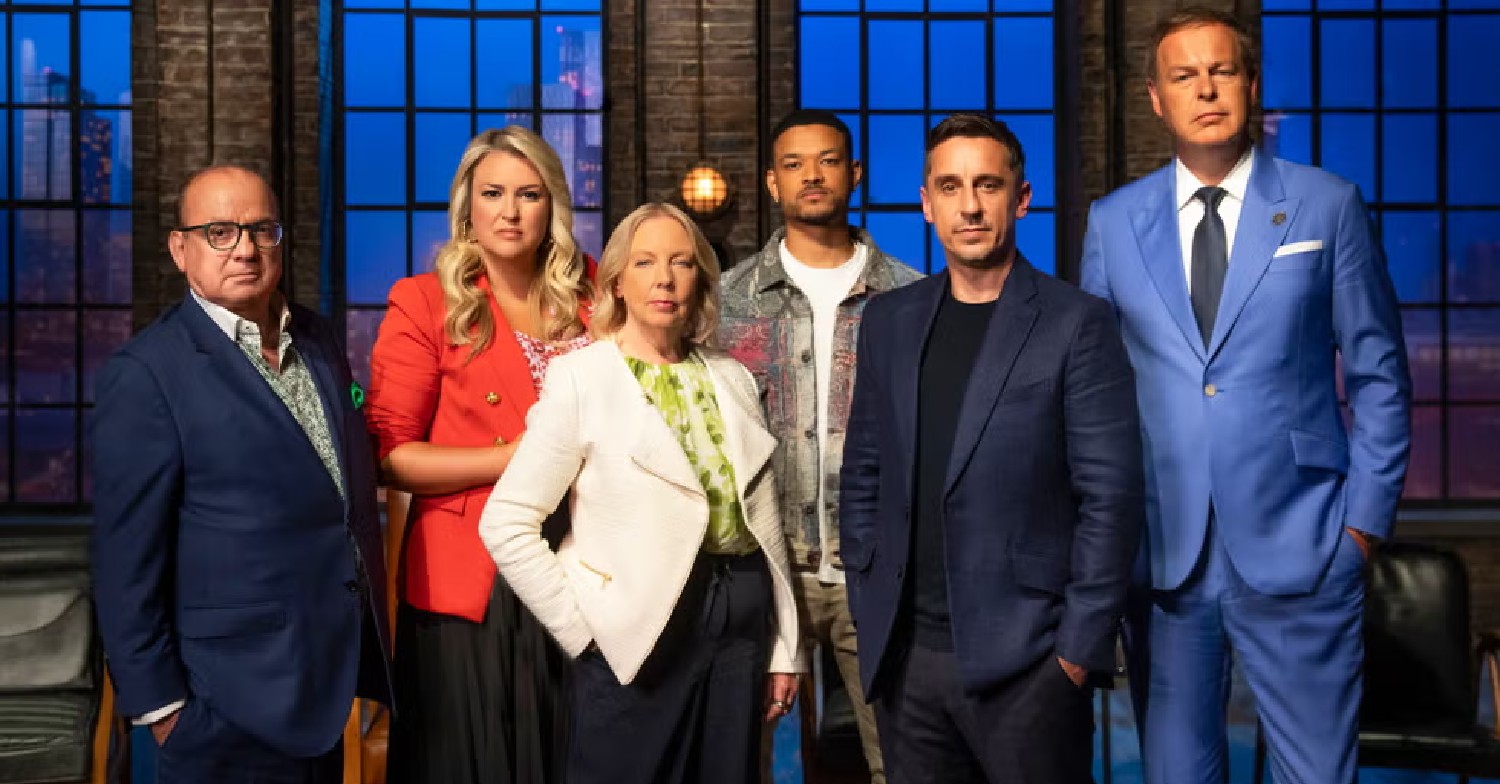 Former footballer Gary Neville on Dragons' Den