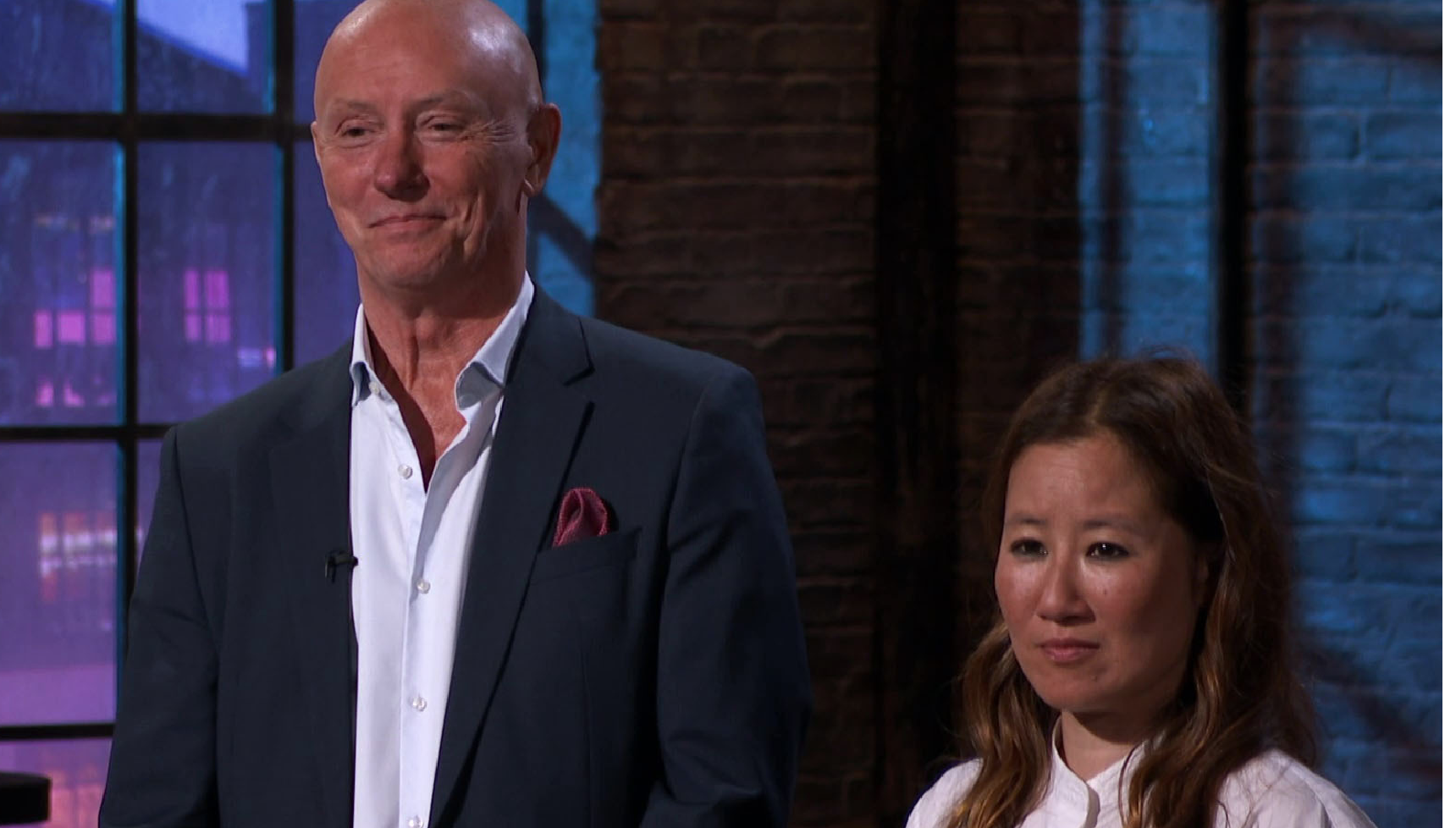 Entrepreneurs Phil Moore and Carolyn Asome appear on Dragons' Den