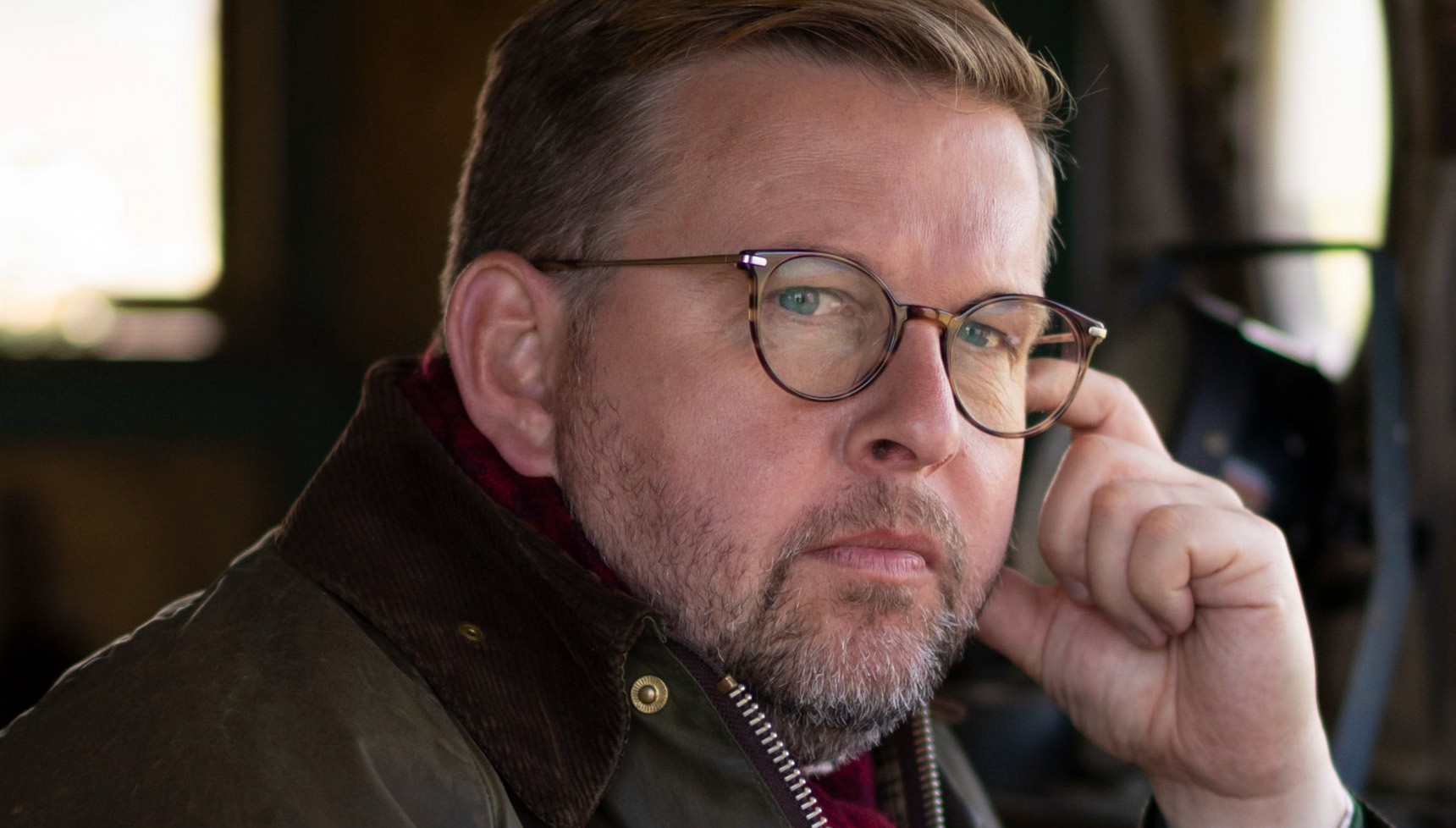 Shetland's Colin Waite played by Greg McHugh