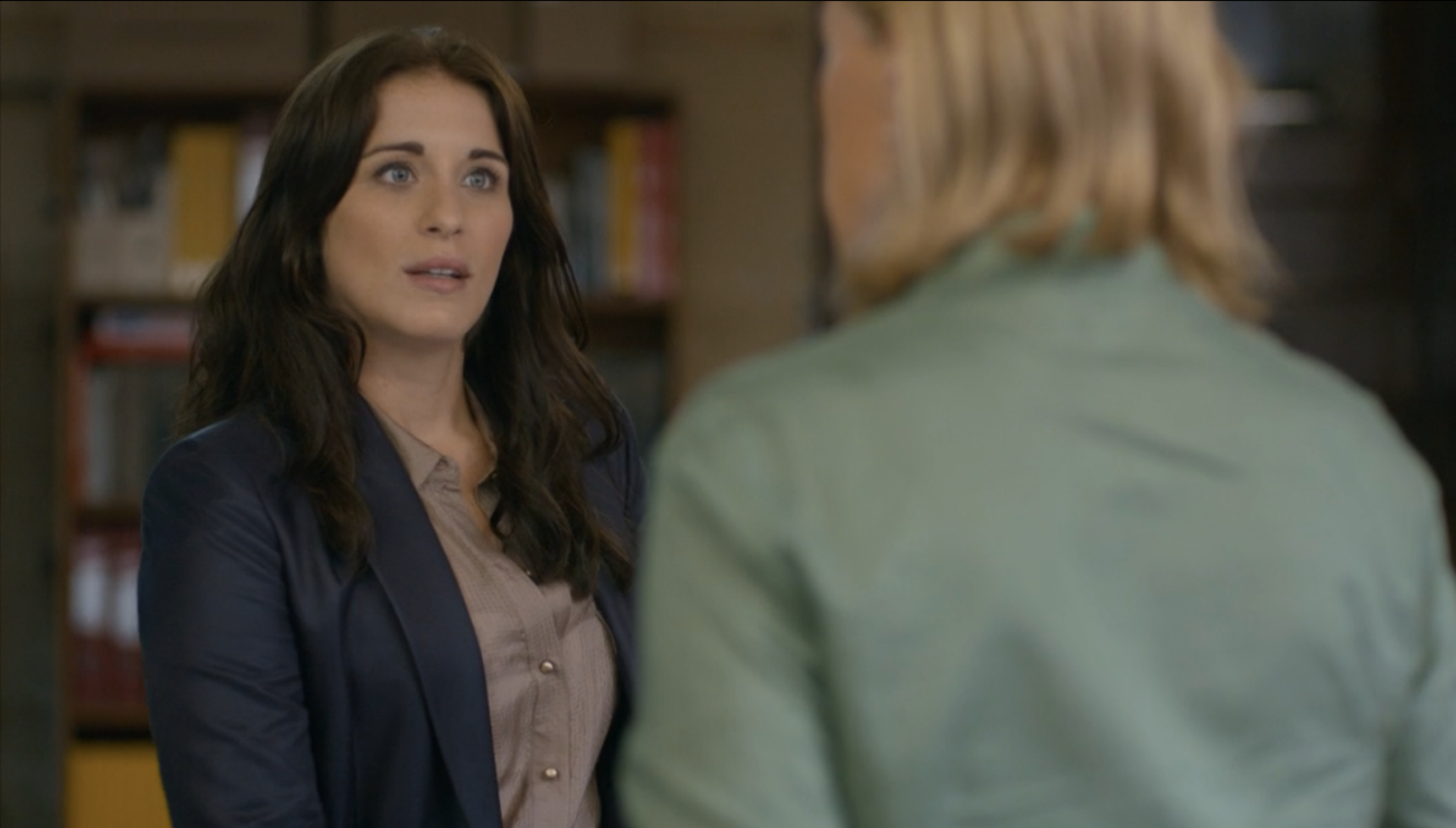 Vicky McClure with long hair in Broadchurch