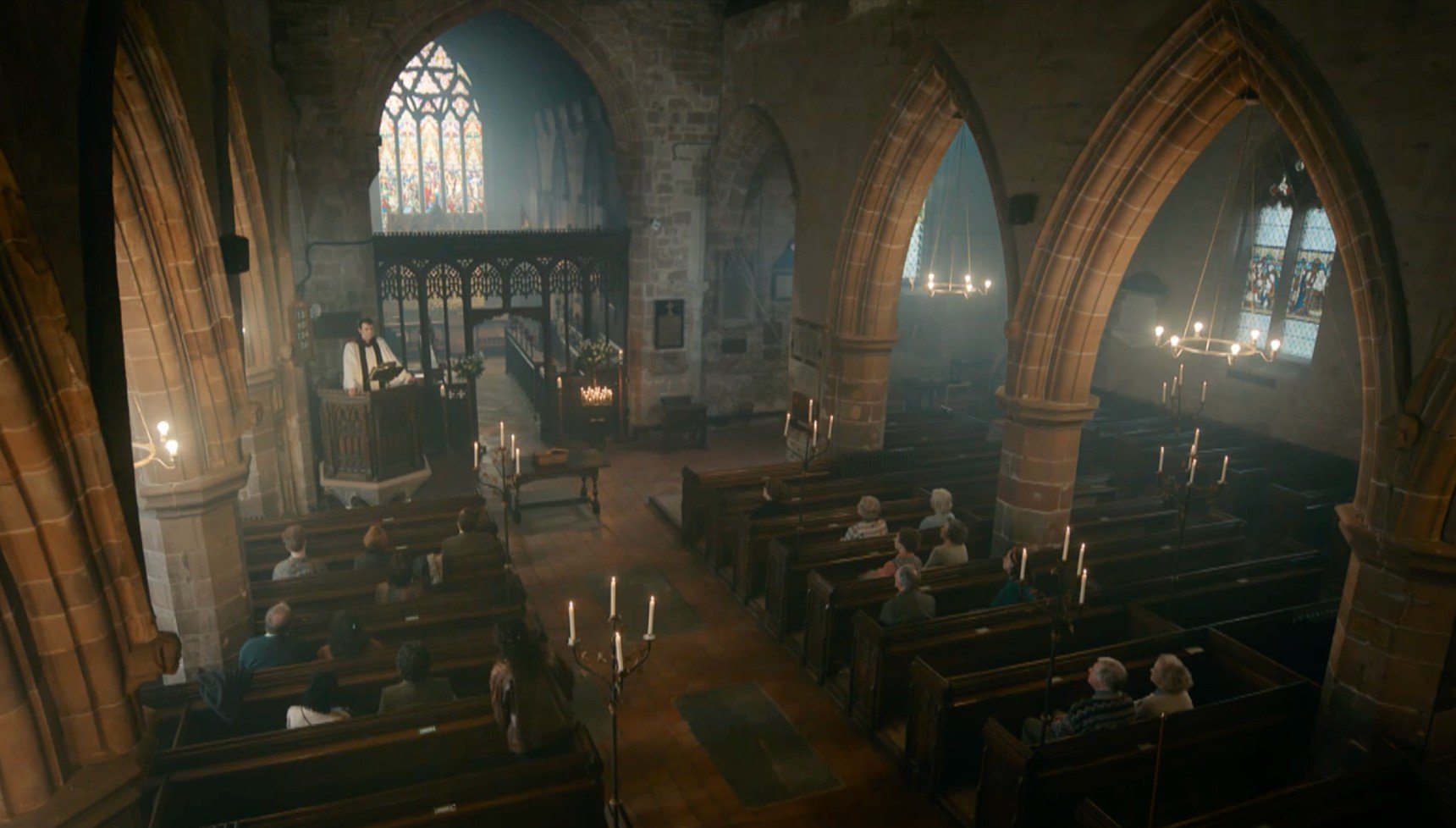 Champton St Mary Church in Murder Before Evensong